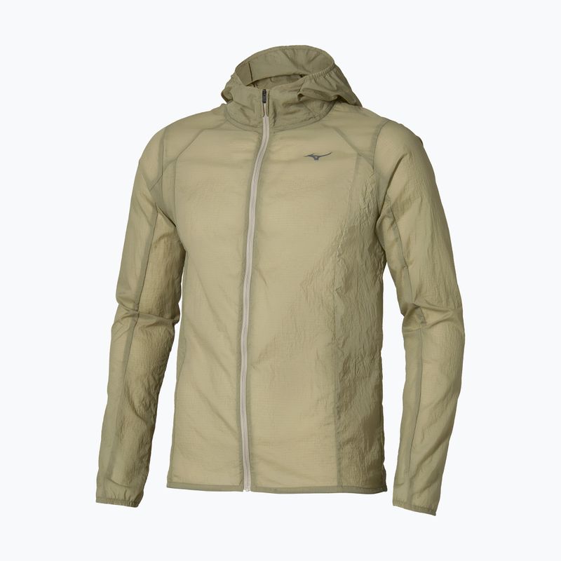 Kurtka do biegania męska Mizuno Tech Light Hooded elm 2