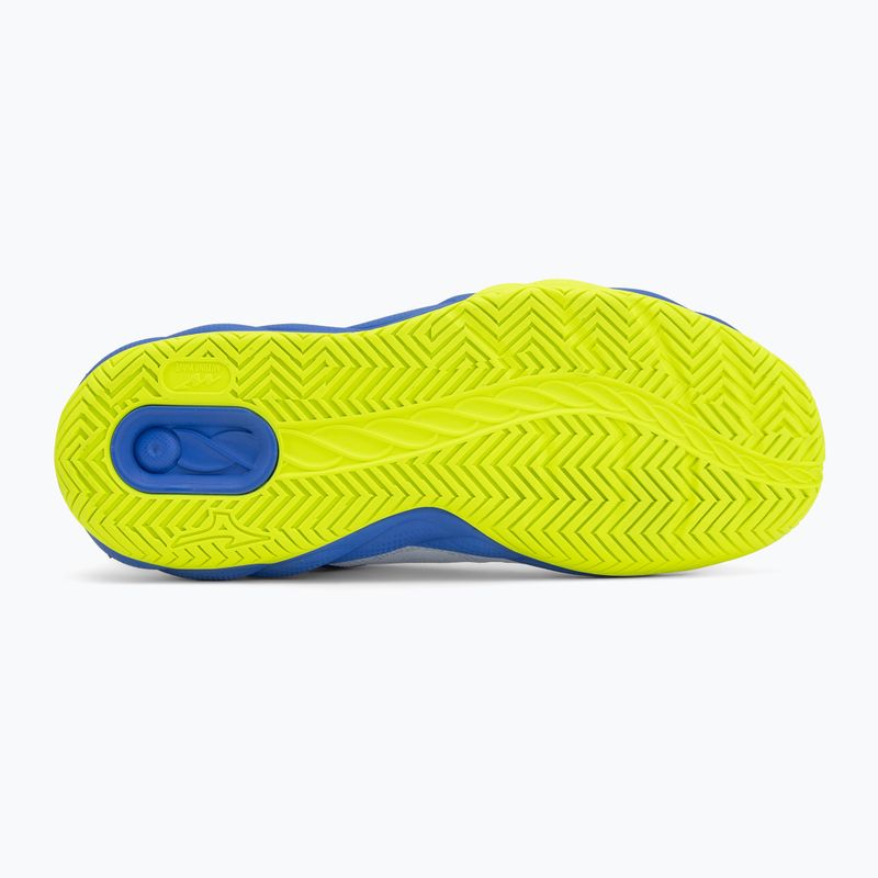 Buty do tenisa męskie Mizuno Wave Enforce Court AC white/dazzling blue/ lightning 4