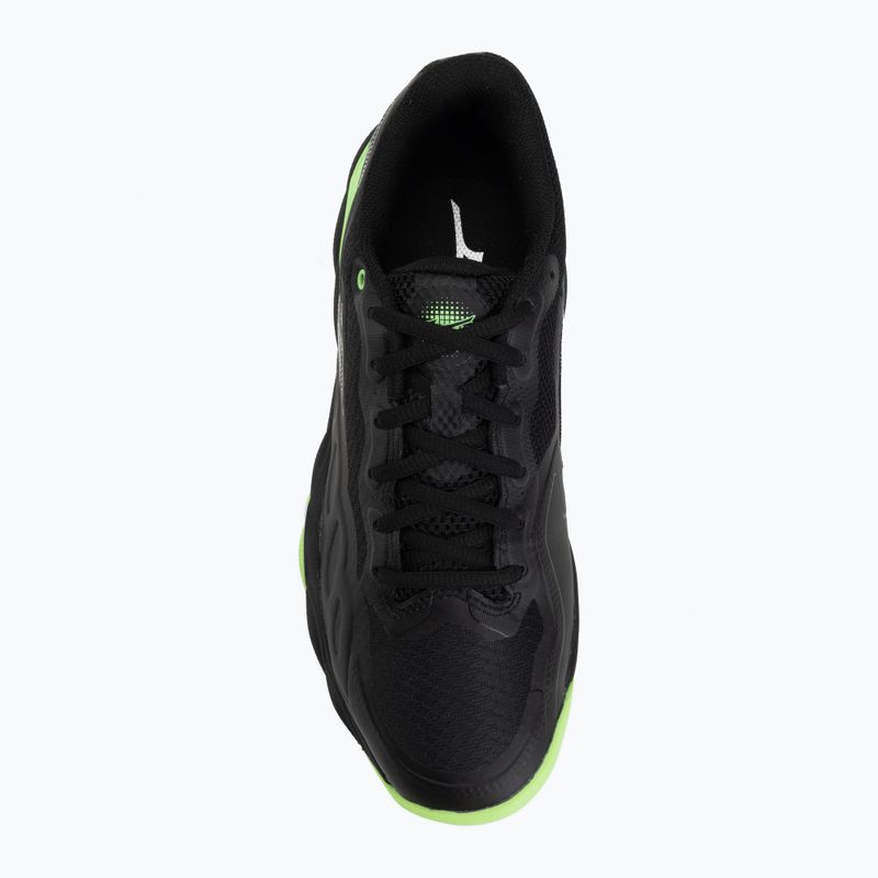 Buty do padla Mizuno Wave Enforce Court Padel black/foliage green/glowing ap 5