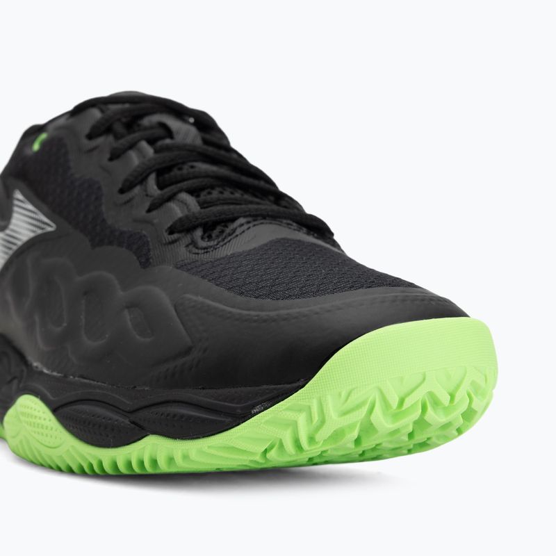 Buty do padla Mizuno Wave Enforce Court Padel black/foliage green/glowing ap 7
