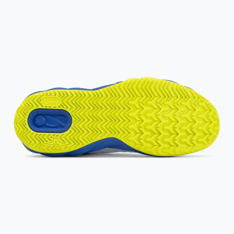 Buty do tenisa męskie Mizuno Wave Enforce Court CC white/dazzling blue/ lightning 4