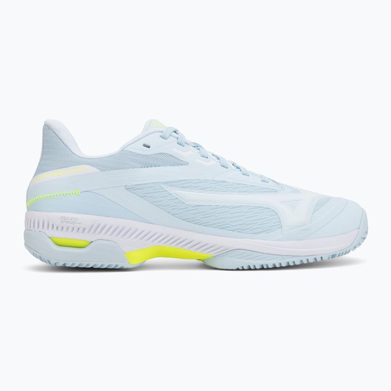 Buty do tenisa damskie Mizuno Wave Exceed Court CC W ice water/lightning yellow/anc 2