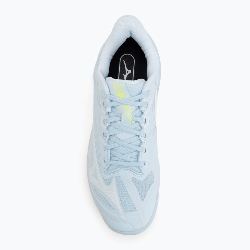 Buty do tenisa damskie Mizuno Wave Exceed Court CC W ice water/lightning yellow/anc 5