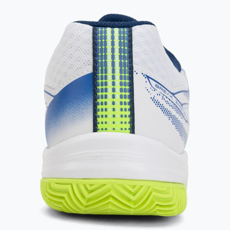 Buty do tenisa męskie Mizuno Break Shot 5 CC white/dazzling blue/ lightning 6