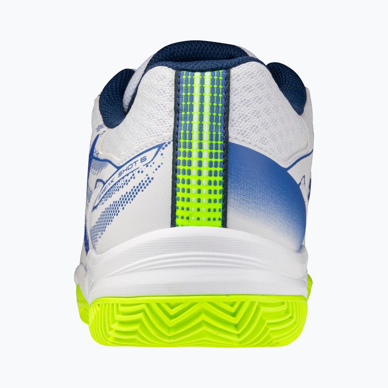 Buty do tenisa męskie Mizuno Break Shot 5 CC white/dazzling blue/ lightning 3