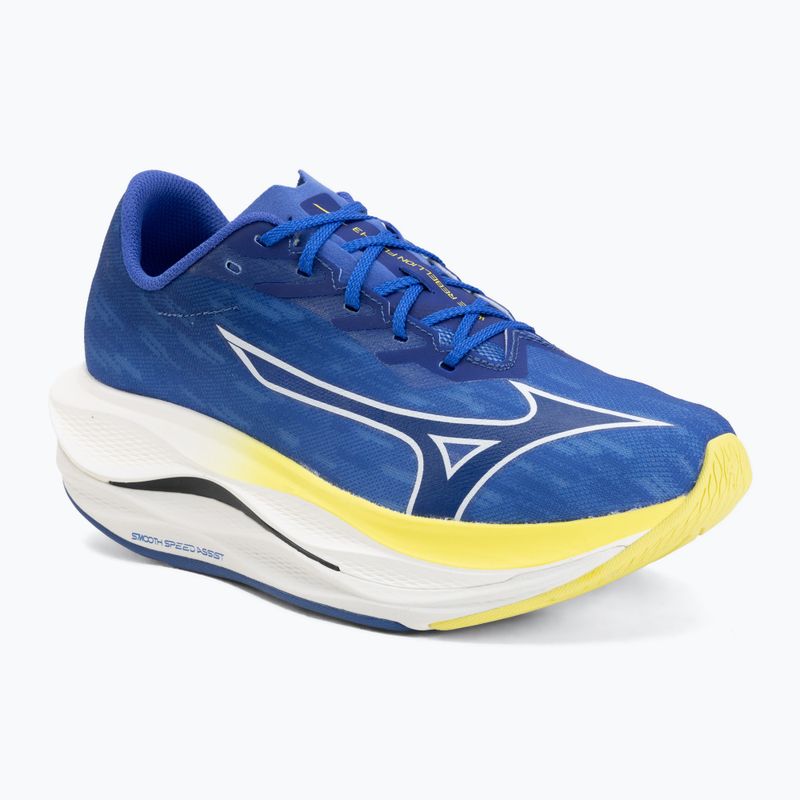 Buty do biegania męskie Mizuno Wave Rebellion Flash 3 dazzling blue/surf the web/fortune yellow