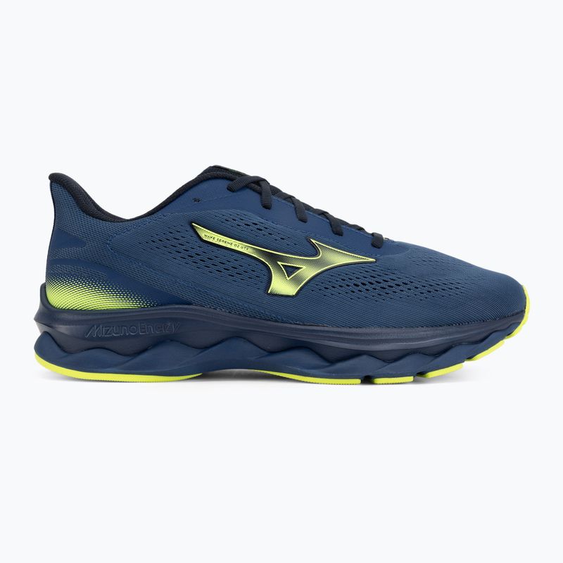 Buty do biegania męskie Mizuno Wave Serene 2 GTX estate blue/lightning yellow 2