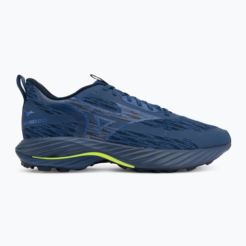 Buty do biegania męskie  Mizuno Wave Rider GTX 3 estate blue/dazzling blue/lightning yellow 2