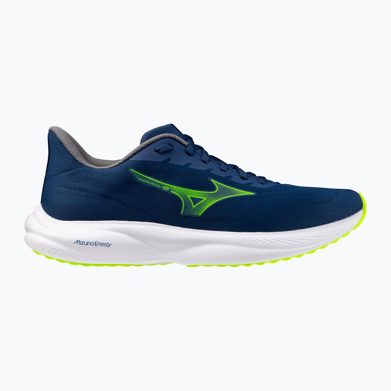 Buty do biegania męskie Mizuno Revolt 4 estate blue/lightning yellow 8