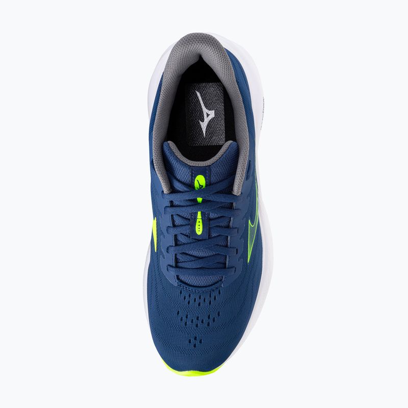 Buty do biegania męskie Mizuno Revolt 4 estate blue/lightning yellow 11