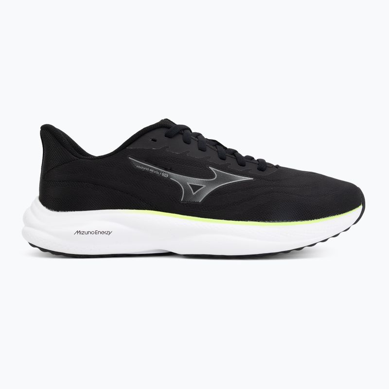 Buty do biegania męskie Mizuno Revolt 4 black/ultimate gray/glowing apple 2