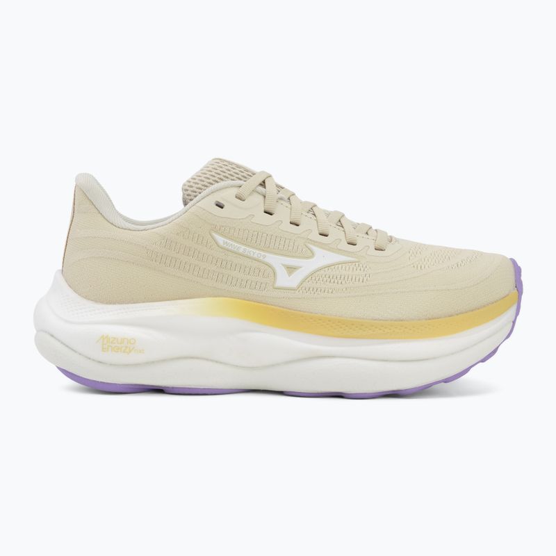 Buty do biegania damskie Mizuno Wave Sky 9 summer sand/white/ curds&whey 2