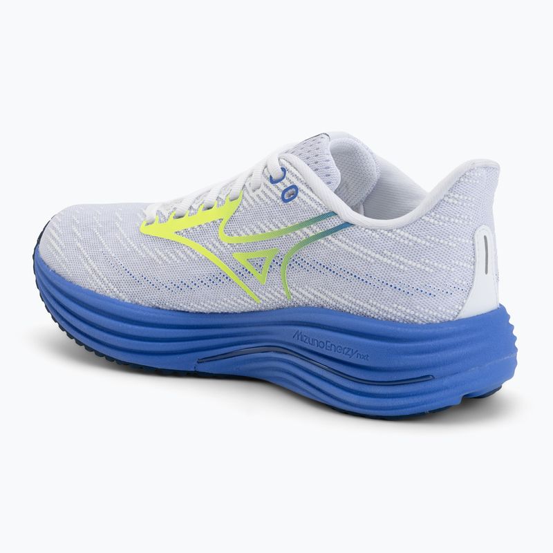 Buty do biegania damskie Mizuno Wave Rider 29 white/lightning yellow/ultramarine 3