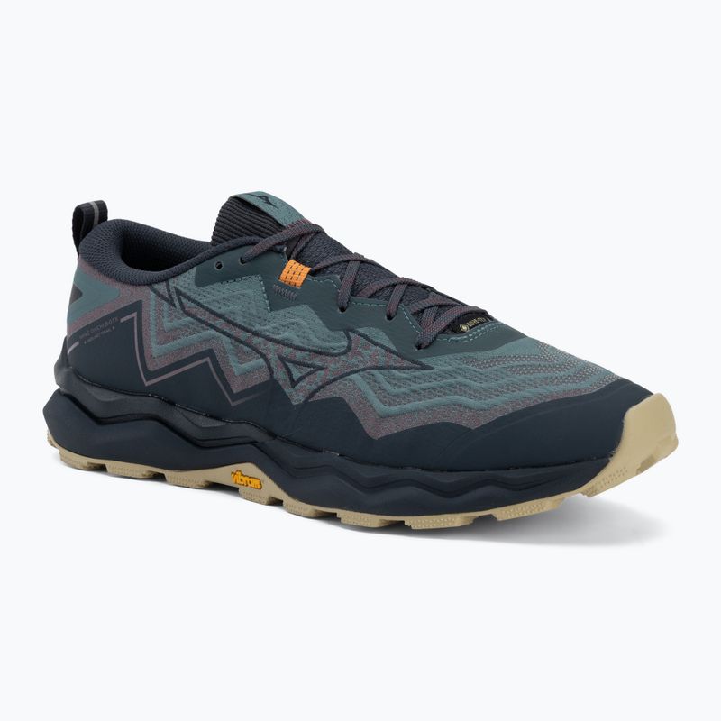 Buty do biegania męskie Mizuno Wave Daichi 9 GTX north atlantic/black/pale khaki
