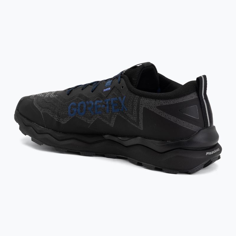 Buty do biegania męskie Mizuno Wave Daichi 9 GTX black/dress blues/black sand 3