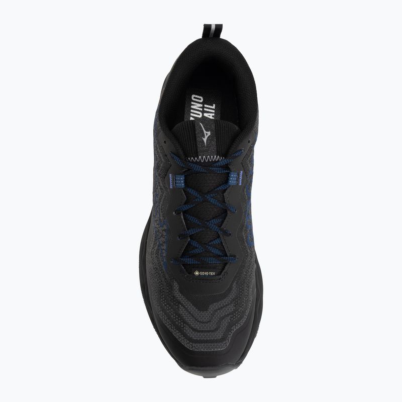 Buty do biegania męskie Mizuno Wave Daichi 9 GTX black/dress blues/black sand 5