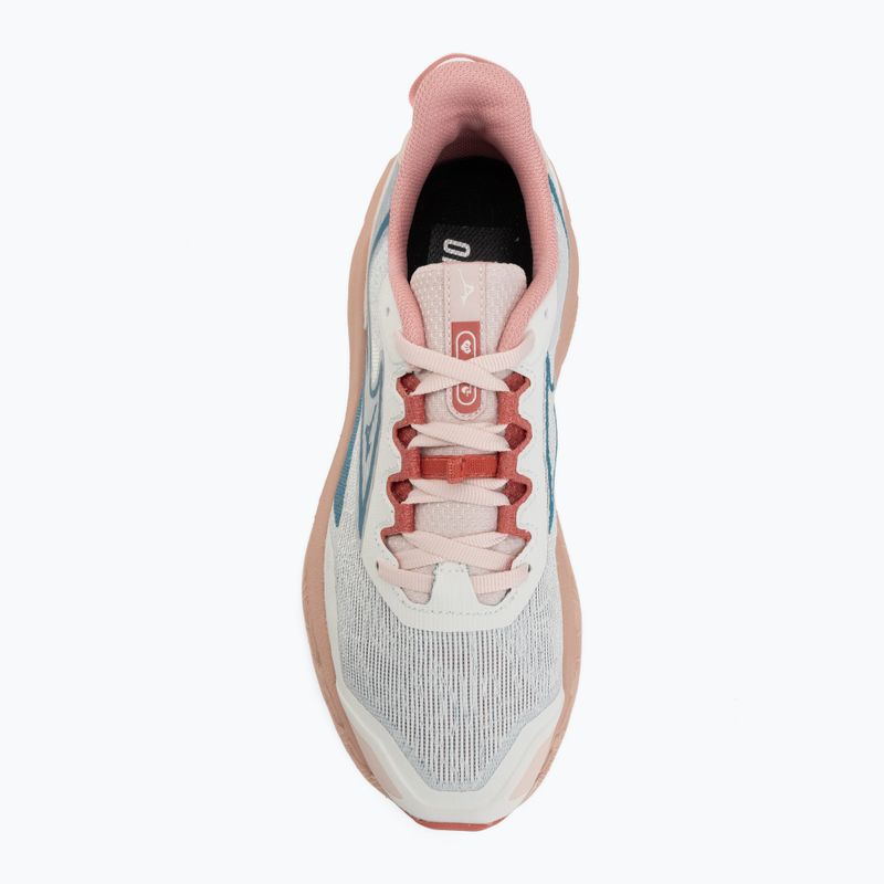 Buty do biegania damskie Mizuno Wave Mujin 11 snow white/larkspur/faded rode 5