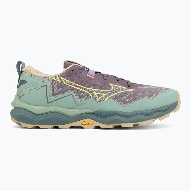 Buty do biegania damskie Mizuno Wave Daichi 9 granite green/fortune yellow 2