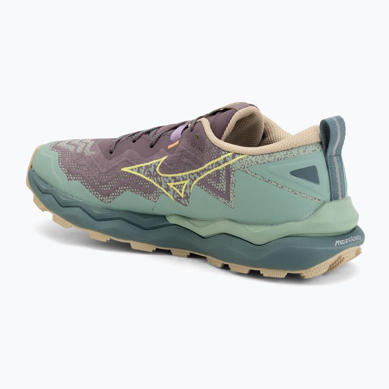 Buty do biegania damskie Mizuno Wave Daichi 9 granite green/fortune yellow 3