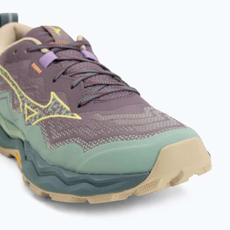 Buty do biegania damskie Mizuno Wave Daichi 9 granite green/fortune yellow 7