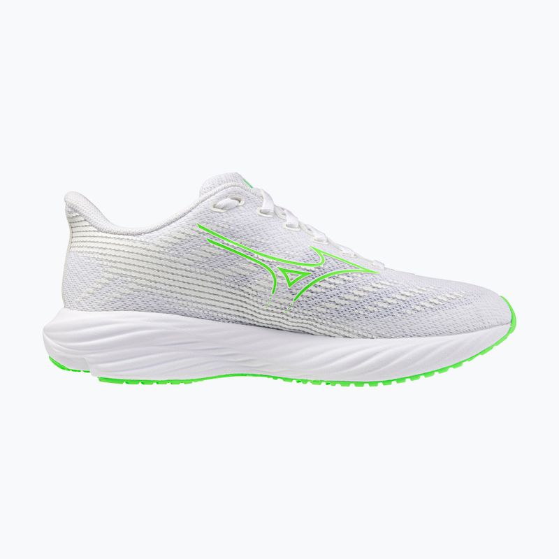 Buty do biegania dziecięce Mizuno Enerzy Rider Jr white/glowing apple 2