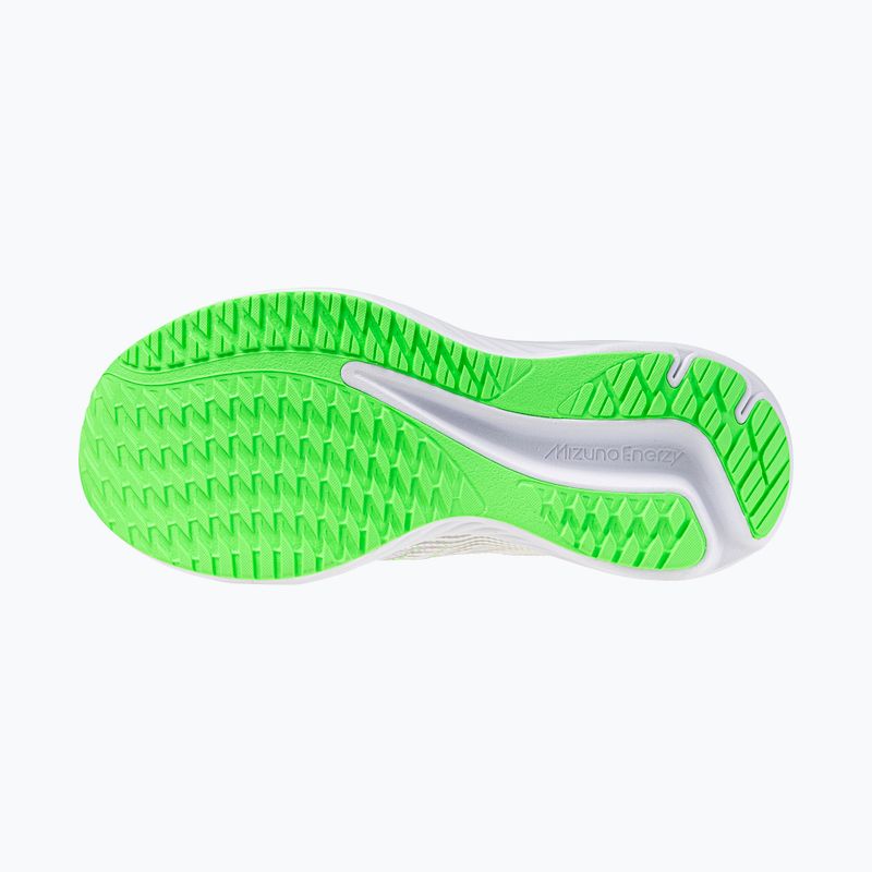 Buty do biegania dziecięce Mizuno Enerzy Rider Jr white/glowing apple 4