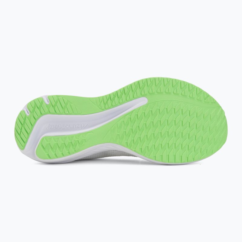 Buty do biegania dziecięce Mizuno Enerzy Rider Jr white/glowing apple 4
