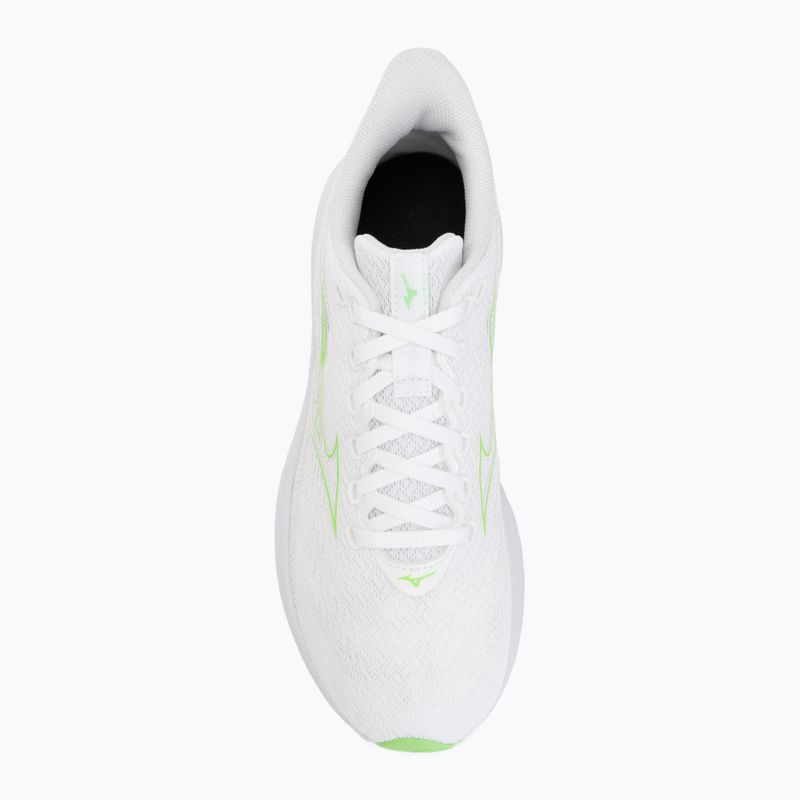 Buty do biegania dziecięce Mizuno Enerzy Rider Jr white/glowing apple 5