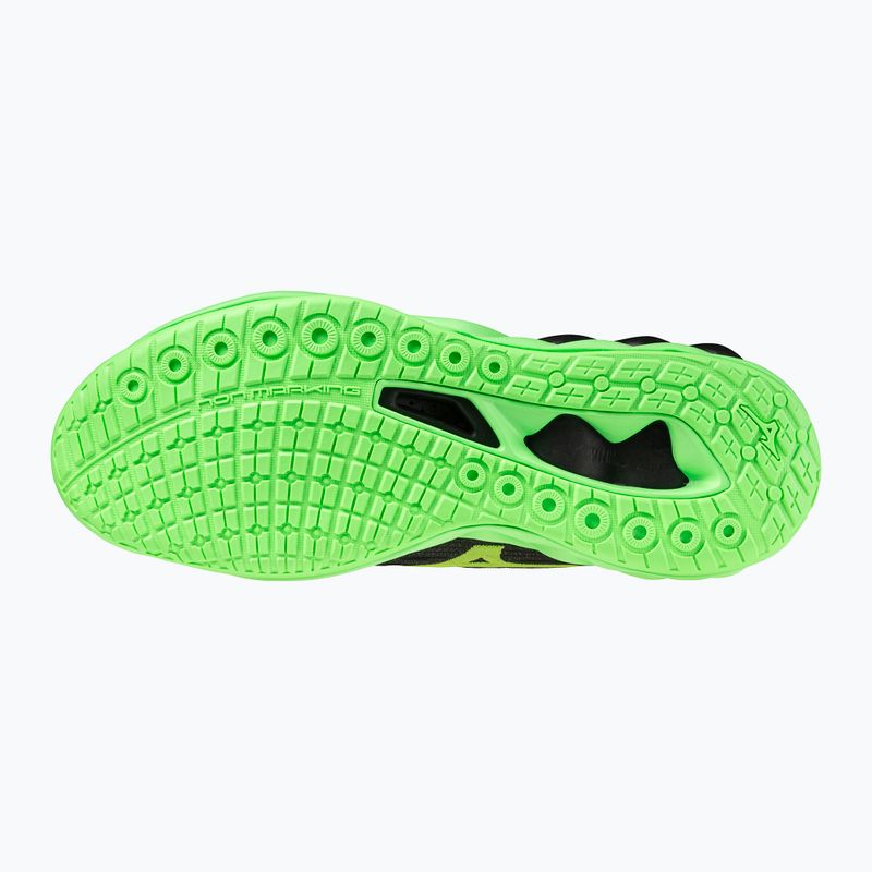Buty do siatkówki Mizuno Wave Luminous 3 black/glowing apple/mandarin orange 2