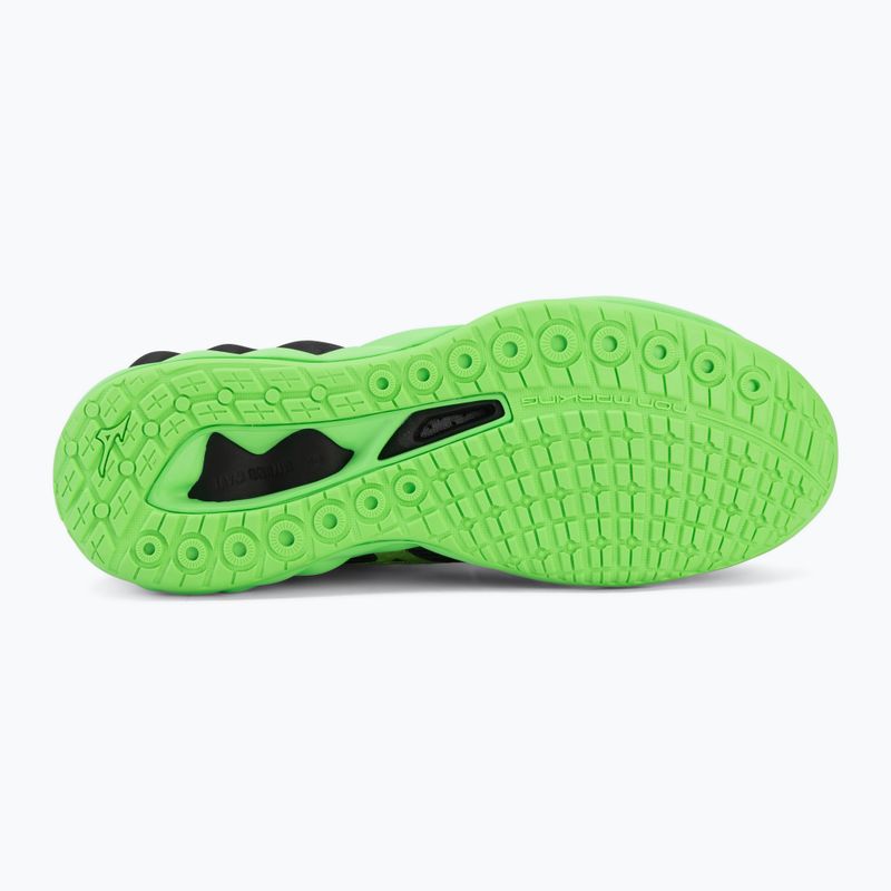 Buty do siatkówki Mizuno Wave Luminous 3 black/glowing apple/mandarin orange 4