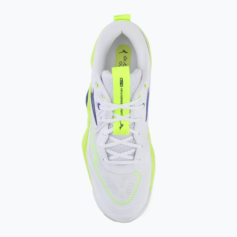 Buty do siatkówki Mizuno Wave Momentum Elite white/lightning yellow/dazzling blue 5