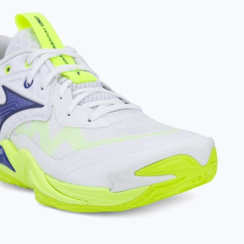 Buty do siatkówki Mizuno Wave Momentum Elite white/lightning yellow/dazzling blue 7