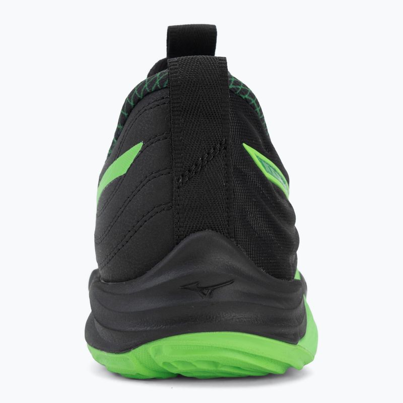 Buty do siatkówki Mizuno Wave Momentum Elite black/glowing apple/mandarin orange 6