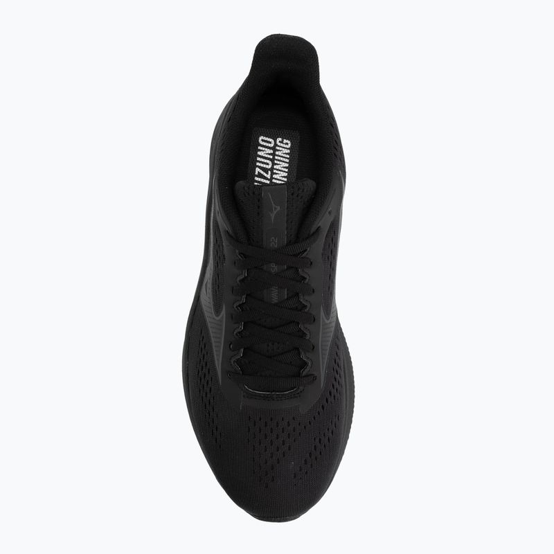 Buty do biegania męskie Mizuno Wave Inspire 22 Wide black/black sand/black 5