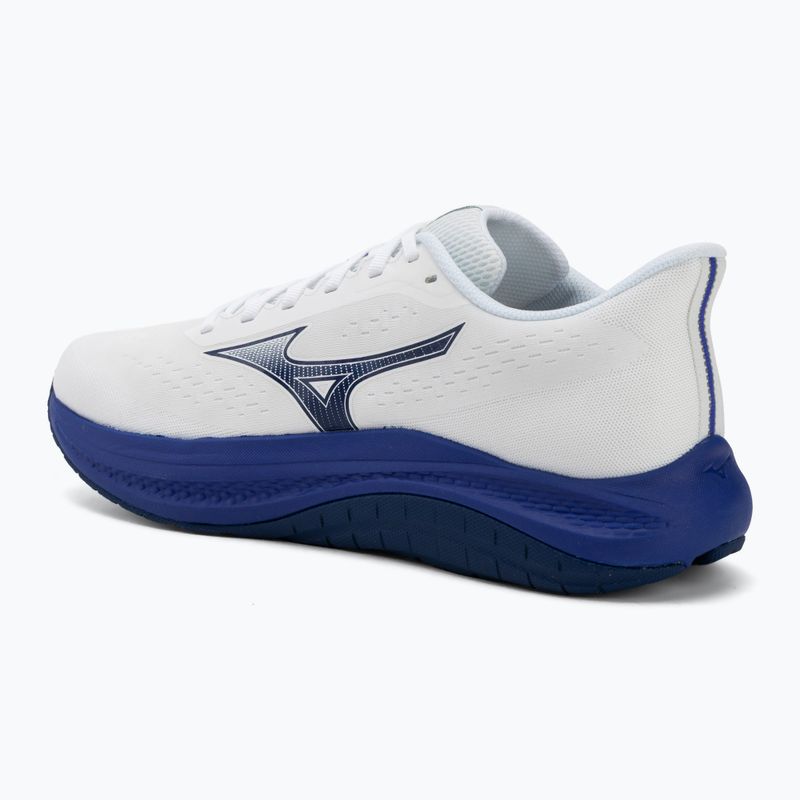 Buty do biegania męskie Mizuno Fortrush white/estate blue/lightning yellow 3