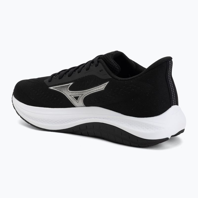 Buty do biegania męskie Mizuno Fortrush black/silver/white 3