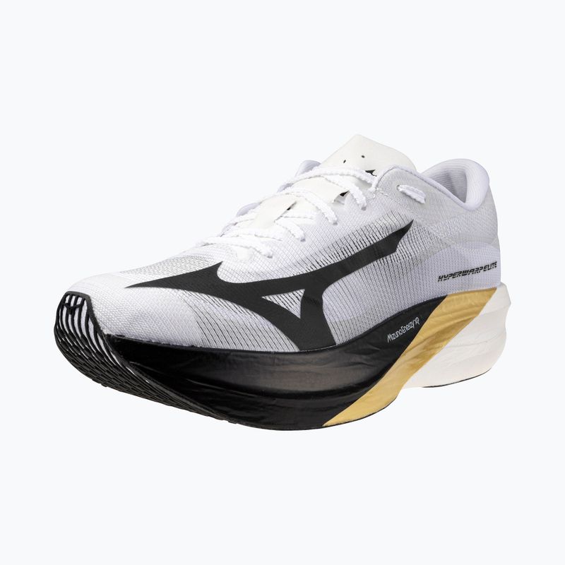 Buty do biegania Mizuno Hyperwarp Elite dazzling white/black/gold 3