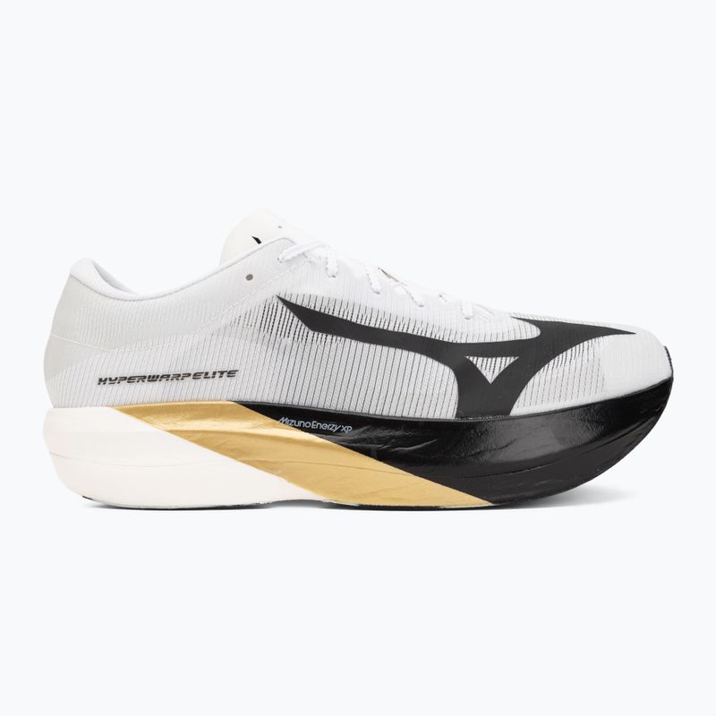 Buty do biegania Mizuno Hyperwarp Elite dazzling white/black/gold 2