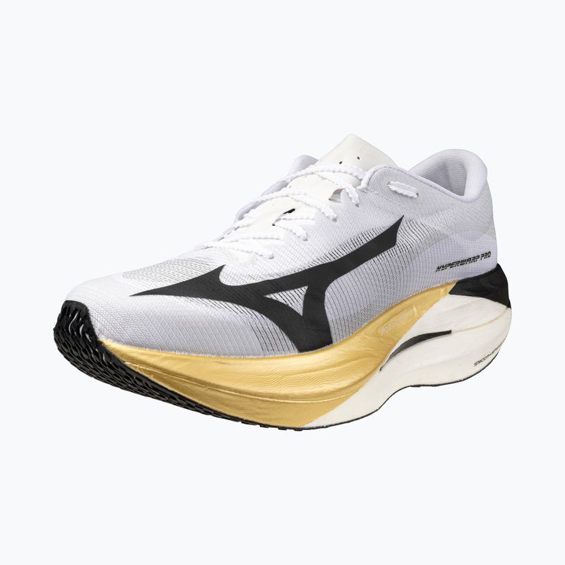 Buty do biegania Mizuno Hyperwarp Pro white/black/gold 3