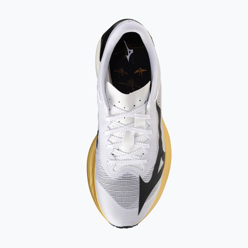 Buty do biegania Mizuno Hyperwarp Pro white/black/gold 8