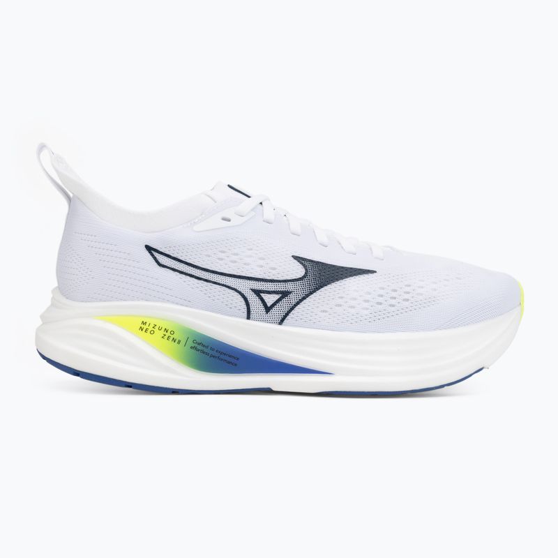 Buty do biegania męskie Mizuno Neo Zen 2 white/estate blue/lightning yellow 2