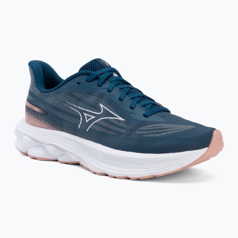 Buty do biegania damskie Mizuno Wave Skyrise 7 sailor blue/white/rose elegance