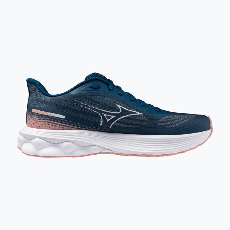 Buty do biegania damskie Mizuno Wave Skyrise 7 sailor blue/white/rose elegance 2