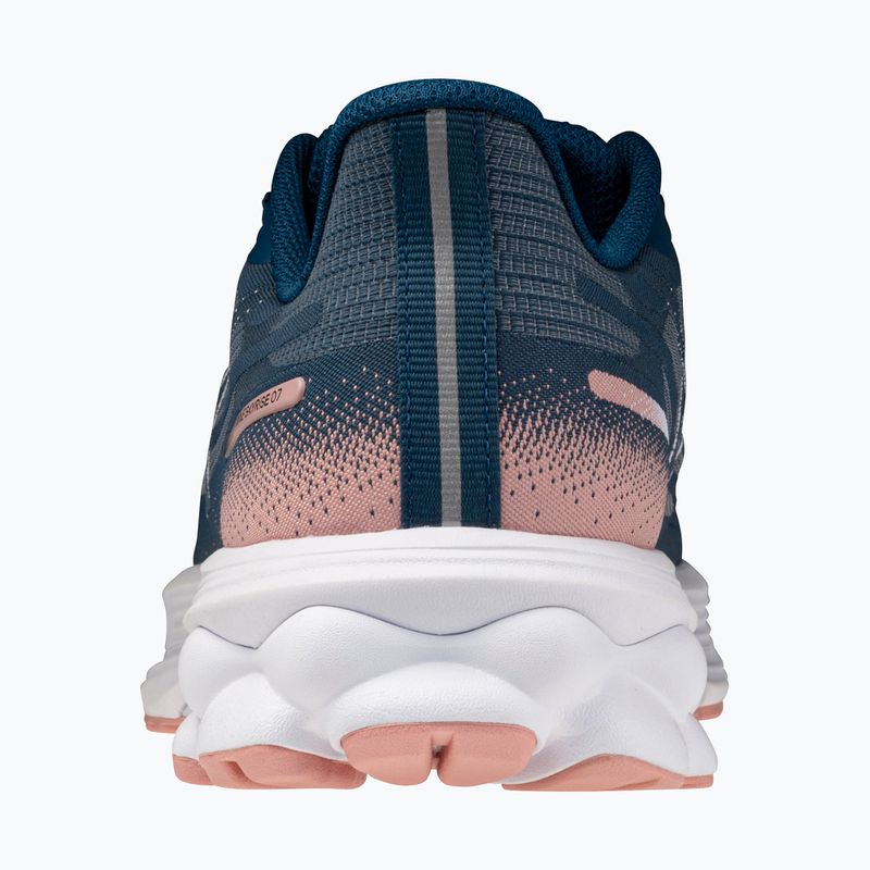 Buty do biegania damskie Mizuno Wave Skyrise 7 sailor blue/white/rose elegance 3