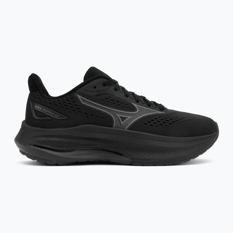 Buty do biegania damskie Mizuno Wave Inspire 22 black/black sand/black 2