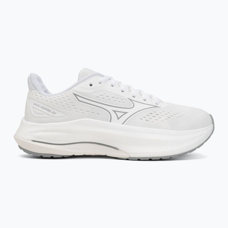 Buty do biegania damskie Mizuno Wave Inspire 22 white/white/harbor mist 2