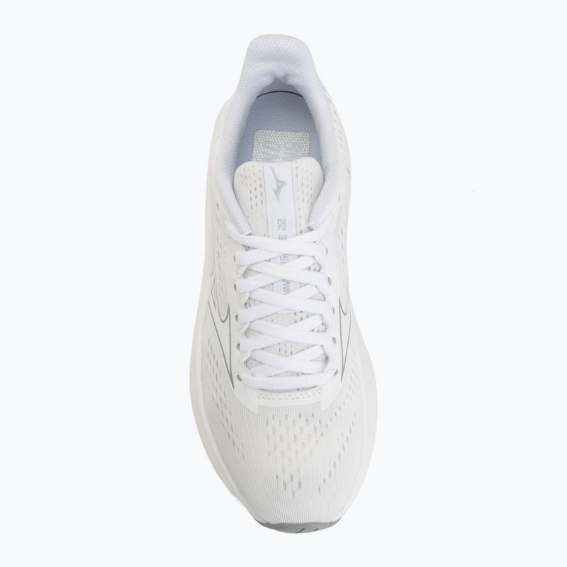 Buty do biegania damskie Mizuno Wave Inspire 22 white/white/harbor mist 5