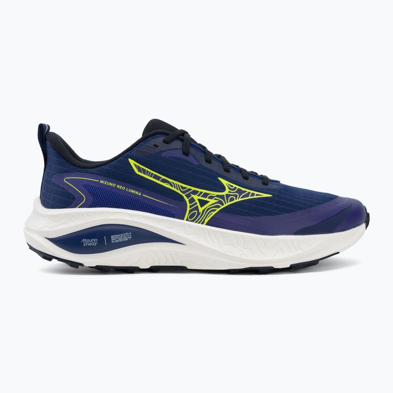 Buty do biegania męskie Mizuno Neo Lumina surf the web/lightning yellow 2