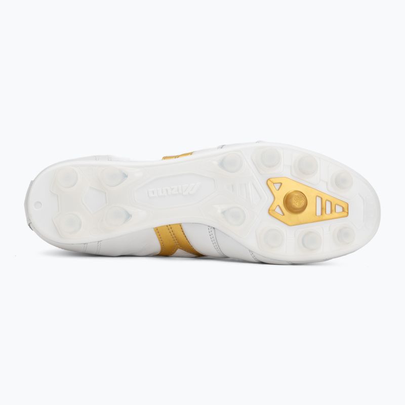 Buty piłkarskie Mizuno Morelia II Japan FG white/football gold/galaxy silver 4