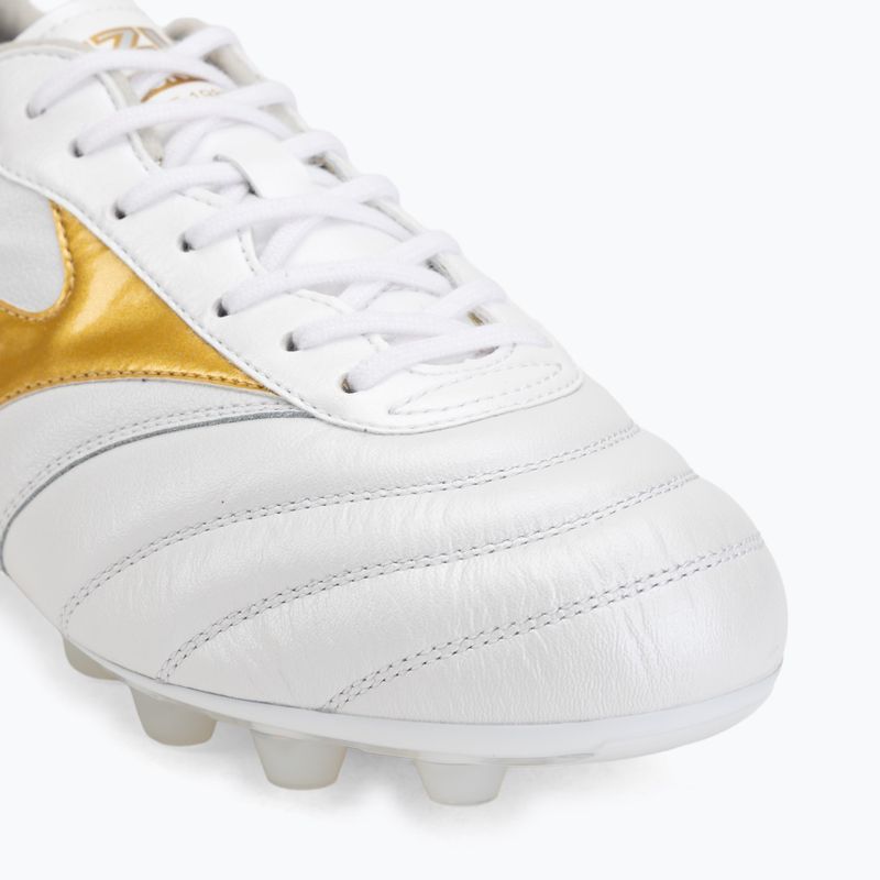 Buty piłkarskie Mizuno Morelia II Elite FG white/football gold/galaxy silver 7